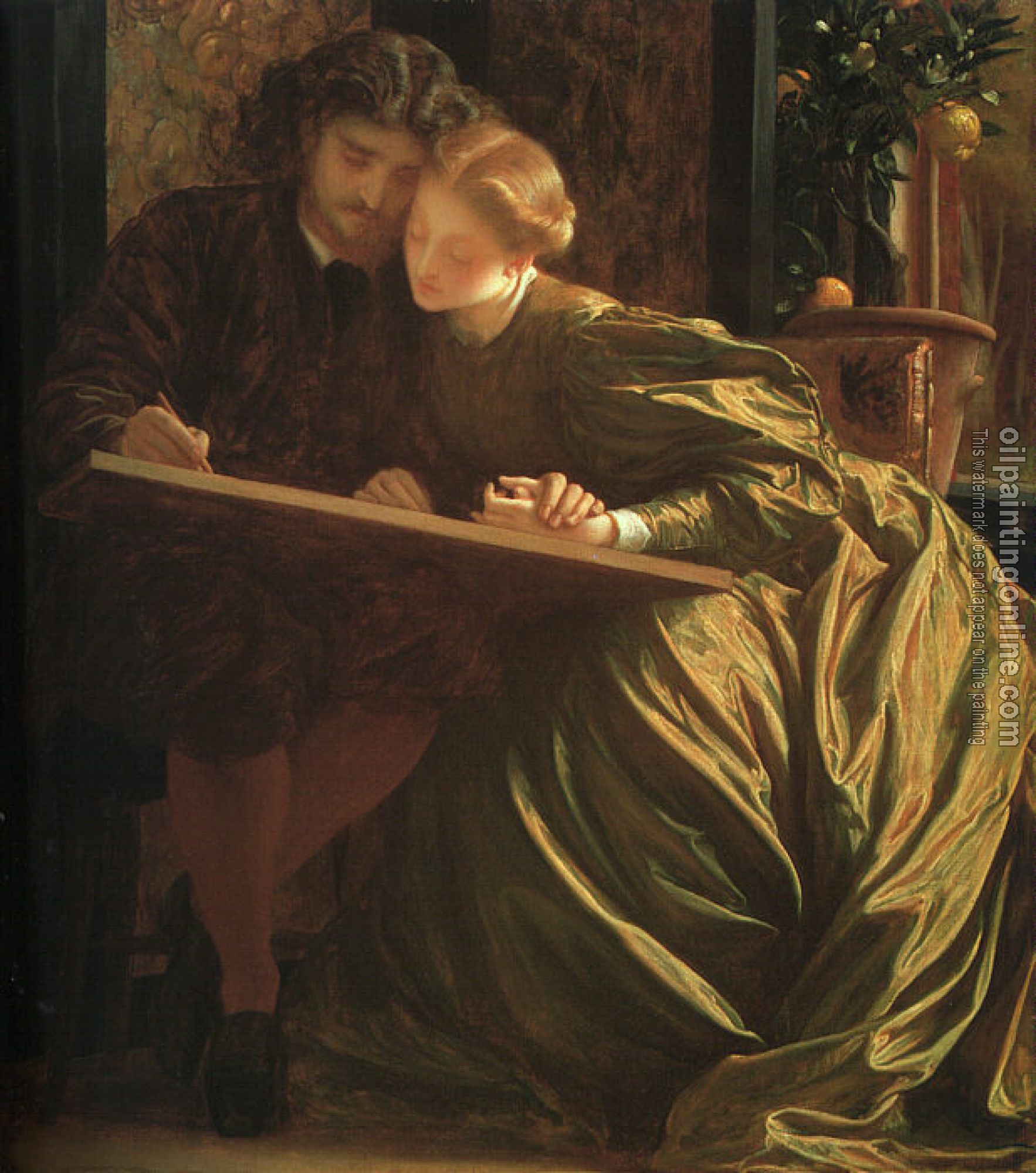 Leighton, Lord Frederick - The Painter's Honeymoon